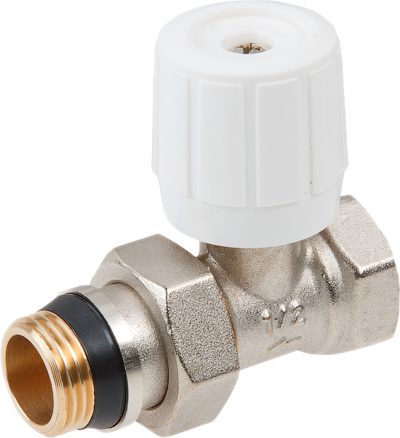 Кран вентильный для радиатора 1/2" с наружной резьбой AV ENGINEERING (AVE294012) купить в сети строительных магазинов Мастак