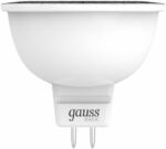 Лампа светодиодная GU5.3 GAUSS Basic MR16 6.5 Вт 4100K (1013527) купить в сети строительных магазинов Мастак