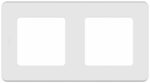 Рамка двухместная LEGRAND Inspiria белая (673940) купить в сети строительных магазинов Мастак