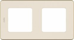 Рамка двухместная LEGRAND Inspiria слоновая кость (673941) купить в сети строительных магазинов Мастак