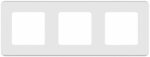 Рамка трехместная LEGRAND Inspiria белая (673950) купить в сети строительных магазинов Мастак