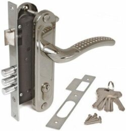 Замок врезной цилиндровый ARNI M1527 SN матовый никель купить в сети строительных магазинов Мастак