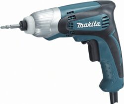 Шуруповерт (винтоверт) ударный сетевой MAKITA TD 0100 (TD0100) купить в сети строительных магазинов Мастак