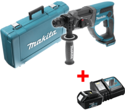 Перфоратор аккумуляторный MAKITA DHR 202 RF (DHR202RF) купить в сети строительных магазинов Мастак