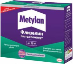 Клей обойный METYLAN Флизелин Экстра Комфорт 200 г (2719337) купить в сети строительных магазинов Мастак