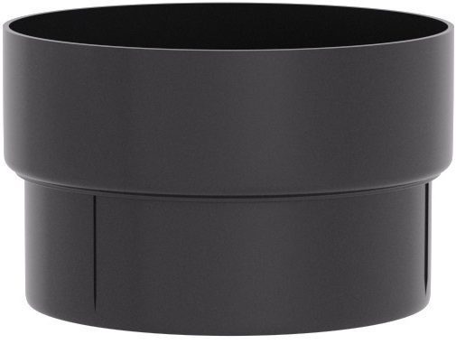 Муфта соединительная ПВХ GRAND LINE 87 мм графит купить в Мастак Муфта соединительная ПВХ GRAND LINE 87 мм графит купить в сети строительных магазинов Мастак