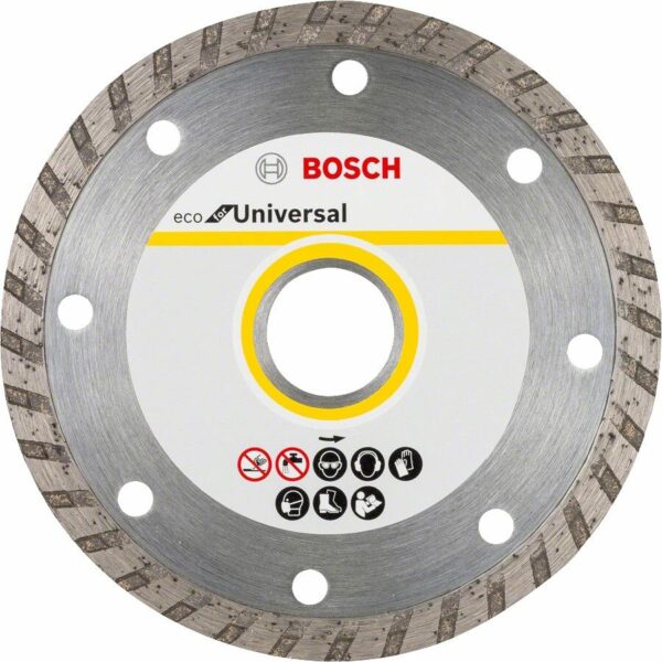 Круг алмазный 115х22 мм BOSCH Turbo Eco Universal (2608615045) купить в сети строительных магазинов Мастак