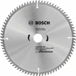 Диск пильный 254х30 мм 80 зубьев BOSCH Eco for Aluminium (2608644394) купить в сети строительных магазинов Мастак