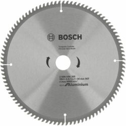 Диск пильный 254х30 мм 96 зубьев BOSCH Eco for Aluminium (2608644395) купить в сети строительных магазинов Мастак