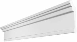 Плинтус потолочный ДЕ-БАГЕТ П 13 25/50 25x50x2000 мм (1073) купить в сети строительных магазинов Мастак