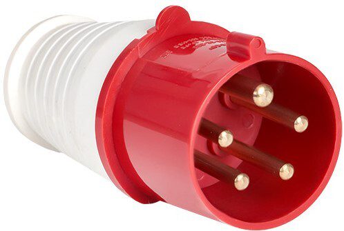 Вилка силовая переносная 16А 380В 3Р+РЕ+N IP44 EKF PROxima 015 (ps-015-16-380) купить в Мастак Вилка силовая переносная 16А 380В 3Р+РЕ+N IP44 EKF PROxima 015 (ps-015-16-380) купить в сети строительных магазинов Мастак