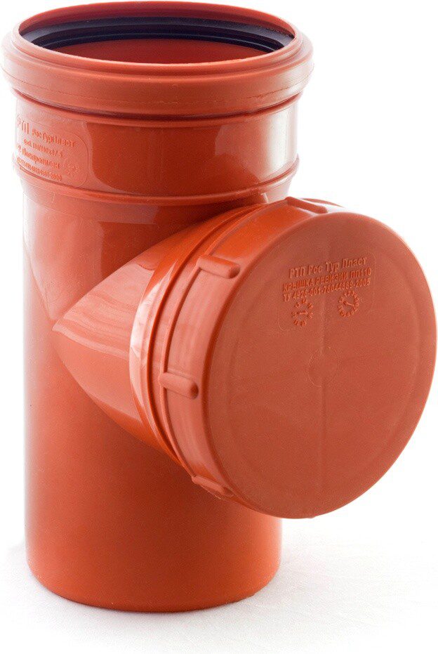 Ревизия для наружной канализации 110 РосТурПласт (36635) купить в Мастак Ревизия для наружной канализации 110 РосТурПласт (36635) купить в сети строительных магазинов Мастак