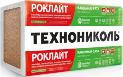 Утеплитель в плитах минвата ТЕХНОНИКОЛЬ Роклайт 1200х600х50 мм упаковка купить в сети строительных магазинов Мастак