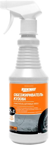 Очиститель битумных пятен RUNWAY 1 л (RW1064) купить в сети строительных магазинов Мастак