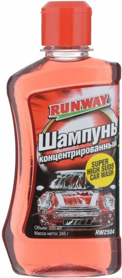 Автошампунь RUNWAY 250 мл (RW2504) купить в сети строительных магазинов Мастак