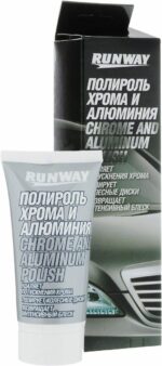 Полироль RUNWAY Chrome And Aluminum Polish 50 мл (RW2546) купить в сети строительных магазинов Мастак