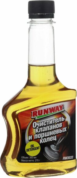 Присадка в моторное масло RUNWAY Oil Detergent 300 мл (RW3033) купить в сети строительных магазинов Мастак