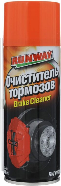 Очиститель тормозов RUNWAY 400 мл (RW6121) купить в сети строительных магазинов Мастак
