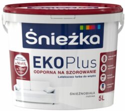 Краска латексная SNIEZKA EKO Plus 5 л купить в сети строительных магазинов Мастак