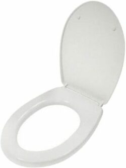 Сиденье для унитаза ИнкоЭр Элисса Н с крышкой белое (И-Сид.-Элисса-Н-бел) купить в сети строительных магазинов Мастак