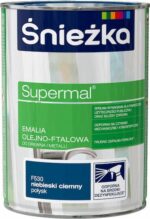 Эмаль масляно-фталевая SNIEZKA Supermal темно-синяя 0