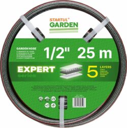 Шланг поливочный STARTUL Garden Expert 1/2" 25 м (ST6035-1/2-25) купить в сети строительных магазинов Мастак