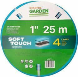 Шланг поливочный STARTUL Garden Soft Touch 1" 25 м (ST6040-1-25) купить в сети строительных магазинов Мастак