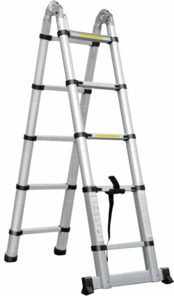 Лестница алюминиевая телескопическая 320 см STARTUL (ST9733-032) купить в сети строительных магазинов Мастак