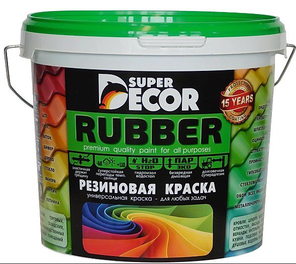 Краска латексная SUPER DECOR №12 Карибская ночь 1 кг купить в сети строительных магазинов Мастак