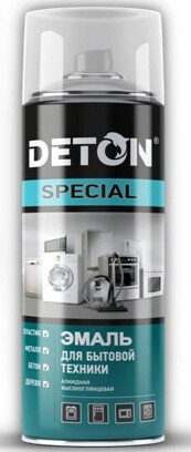 Эмаль аэрозольная алкидная DETON Special для бытовой техники белая 520 мл купить в сети строительных магазинов Мастак