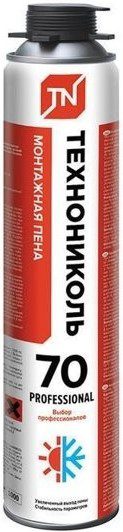 Пена монтажная ТЕХНОНИКОЛЬ 70 Professional всесезонная 890 мл купить в сети строительных магазинов Мастак