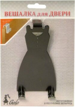 Крючок для одежды GALA черный (VE003-BY) купить в сети строительных магазинов Мастак