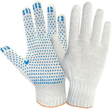 Перчатки хлопчатобумажные с ПВХ покрытием ВИВАТЭКС ПРО 7