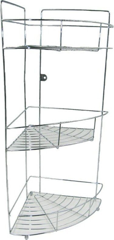 Полка для ванной угловая DOMINADO (W2348А-3) купить в Мастак Полка для ванной угловая DOMINADO (W2348А-3) купить в сети строительных магазинов Мастак