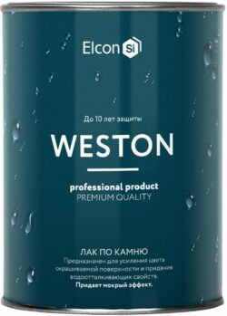 Лак кремнийорганический ELCON Weston по камню с мокрым эффектом 0