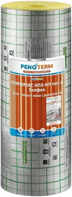 Подложка под ламинат полиэтилен PENOHOME Экофол ЛП тип А 1