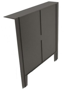 Перегородка-сифон к дождеприемнику 300х300 ECOTECK (ДИ 03505000) купить в сети строительных магазинов Мастак