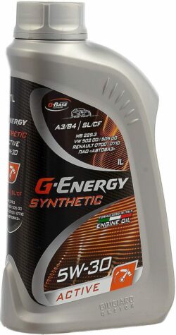 Моторное масло 5W30 синтетическое G-ENERGY Synthetic Active 1 л (253142404) купить в сети строительных магазинов Мастак