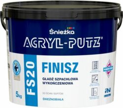 Шпатлевка полимерная финишная SNIEZKA Acryl-Putz FS20 Finisz белая 5 кг купить в сети строительных магазинов Мастак