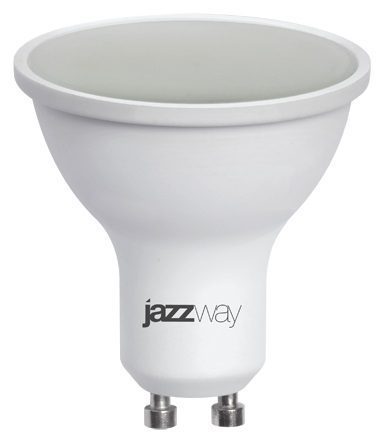 Лампа светодиодная GU10 JAZZWAY 7 Вт 4000К (5019003) купить в сети строительных магазинов Мастак