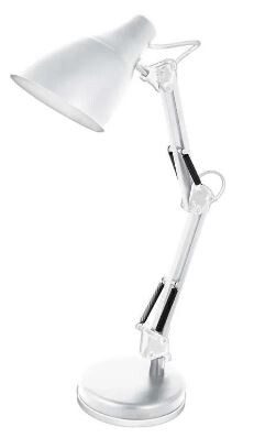 Лампа настольная CAMELION KD-331 C01 белая (KD-331 C01) купить в Мастак Лампа настольная CAMELION KD-331 C01 белая (KD-331 C01) купить в сети строительных магазинов Мастак