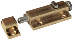 Задвижка мебельная автоматическая STARFIX золото (SMF-3061) купить в сети строительных магазинов Мастак