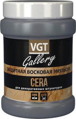 Защитная восковая эмульсия VGT по венецианской штукатурке 0