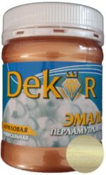 Эмаль акриловая DEKOR Перламутровая жемчуг 0