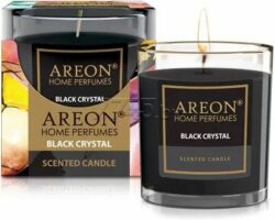 Ароматизированная свеча AREON Black Crystal 120 г (ARE-CR03) купить в сети строительных магазинов Мастак