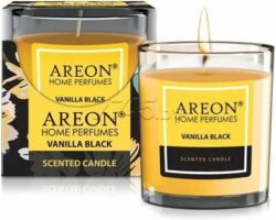 Ароматизированная свеча AREON Vanilla Black 120 г (ARE-CR02) купить в сети строительных магазинов Мастак