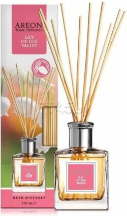 Аромадиффузор с палочками AREON Home Perfume Lily of the Valley 150 мл (ARE-HRS18) купить в сети строительных магазинов Мастак