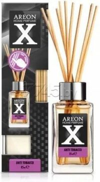 Аромадиффузор с палочками AREON Home Perfume X-version Anti Tobacco 85 мл (ARE-PSXV04) купить в сети строительных магазинов Мастак