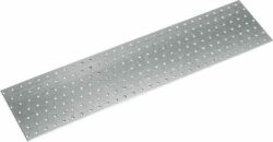 Пластина соединительная 40х160 мм PS белый цинк STARFIX (SMP-58222-1) купить в сети строительных магазинов Мастак