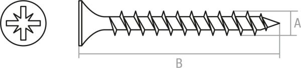 0х90 мм желтый цинк STARFIX 200 штук (SMC3-80470-200) купить в сети строительных магазинов Мастак